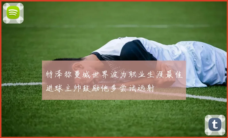 特泽称曼城世界波为职业生涯最佳进球主帅鼓励他多尝试远射