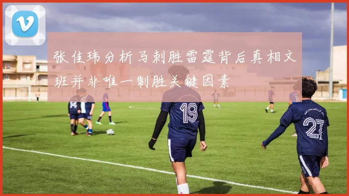 张佳玮分析马刺胜雷霆背后真相文班并非唯一制胜关键因素